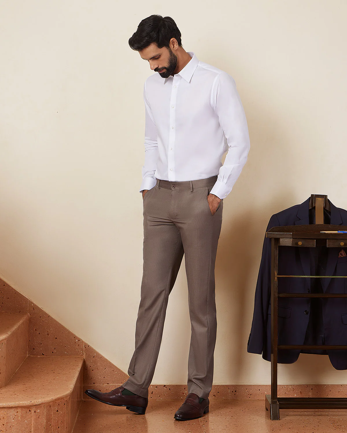 White Satin Shirt - Image 4