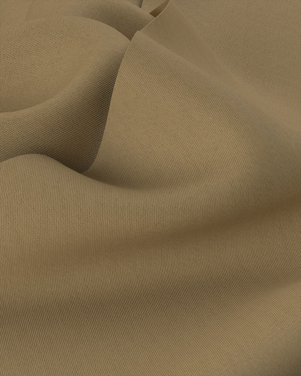 Wrinkle-free Bamboo-Blend Twill Shirt - Olive - Image 3