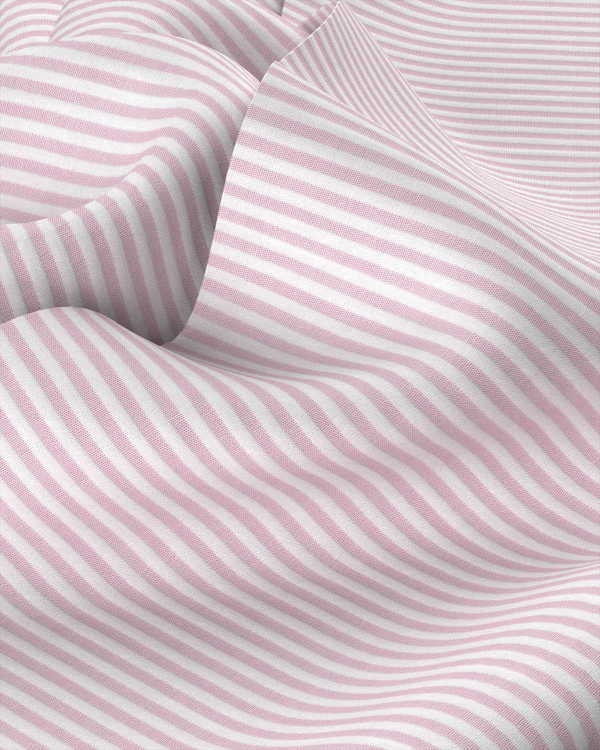 Giza Cotton Bengal Striped Shirt - Pink