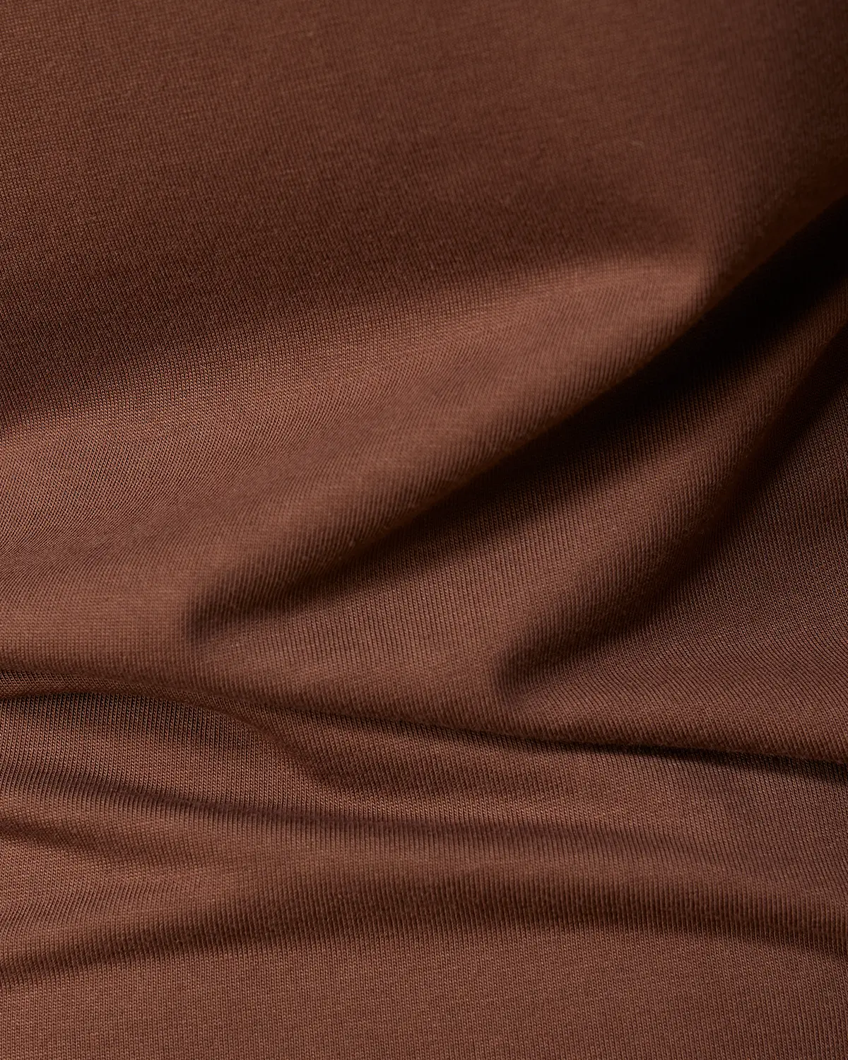 Luxe Supima Cotton T-shirt - Brown - Image 6